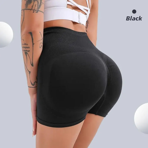 CZGUKE Women High Waist Workout Shorts Butt Lifting Tummy Control